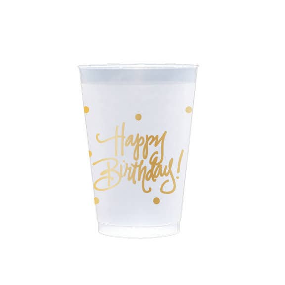 Happy Birthday Cups
