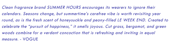 Summer Hours Discovery Set