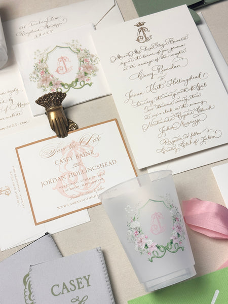 Casey and Jordan Invitation - Deposit Listing
