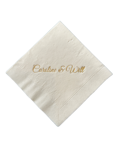 Derby2 Script Napkins