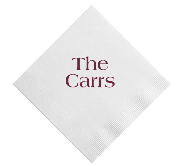 The Carrs Napkins