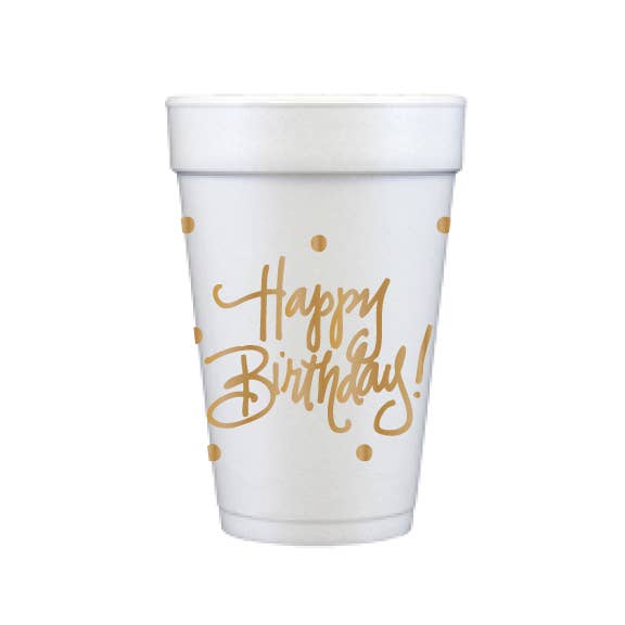 Happy Birthday Cups
