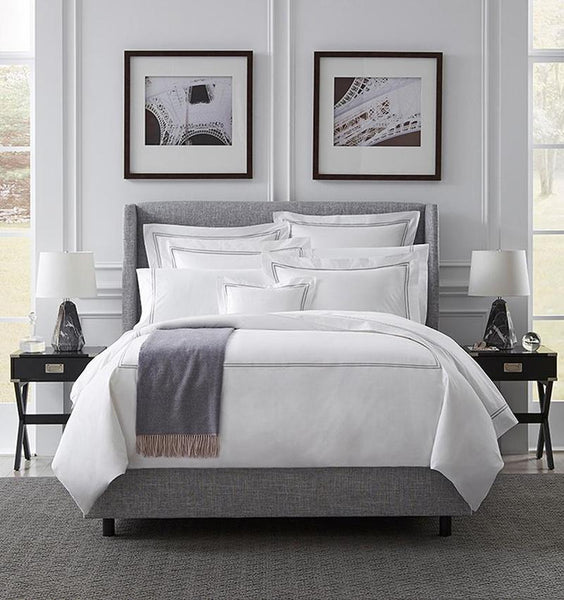 Sferra Grand Hotel Bedding (Stock, white/white trim)