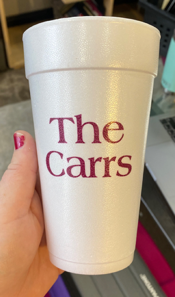 Foam Cups - Value Style