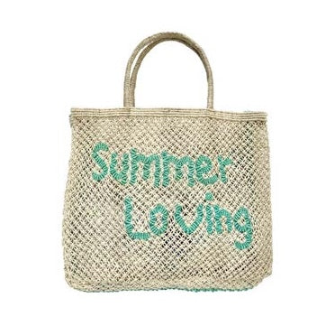 The Jacksons London SUMMER LOVING Tango Large Jute Bag