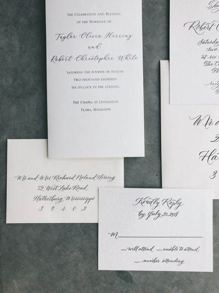 Herring Wedding Invitation - Deposit Listing