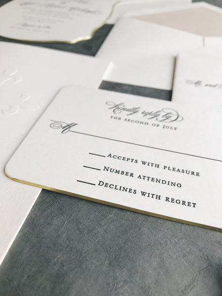 Floyd Wedding Invitation - Deposit Listing