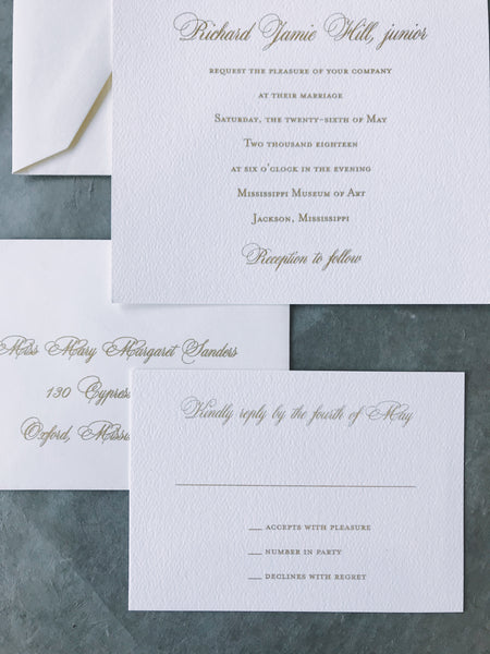 gold-foil-navy-monogram-wedding-invitation