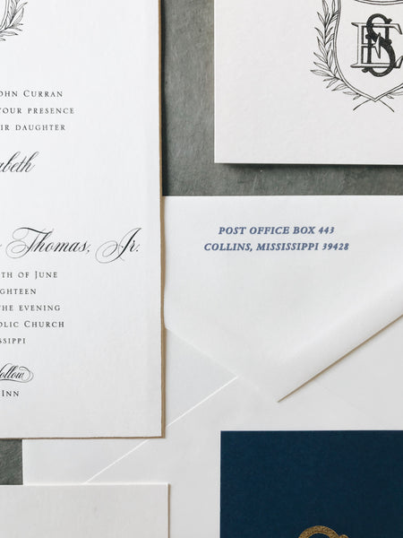 Curran Wedding Invitation - Deposit Listing
