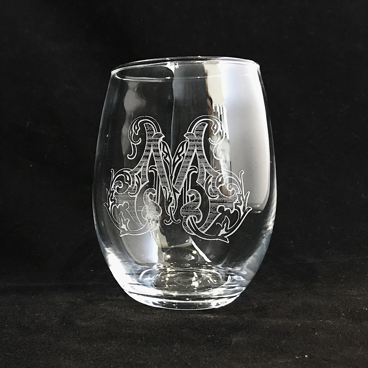 Monogrammed Wine Glass Marker Refills (#319) — Inkello Letterpress