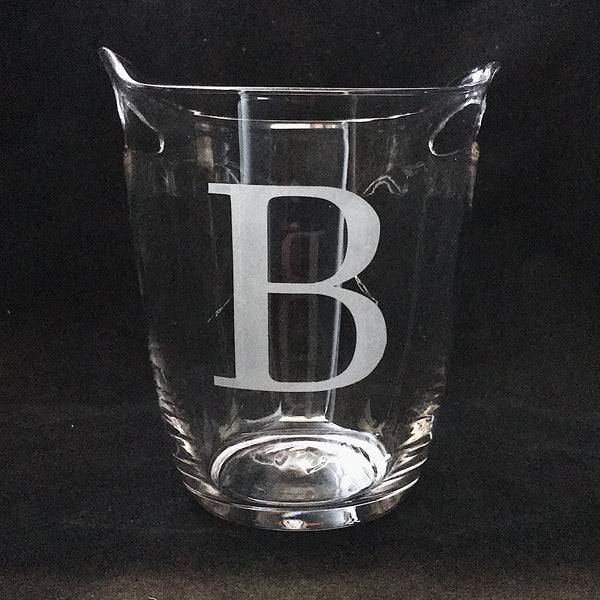 Monogrammed Double Old Fashioned Glasses or Ice Bucket