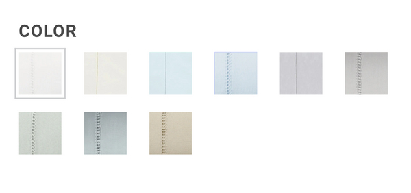 Sferra Celeste Percale Sheeting (Order)