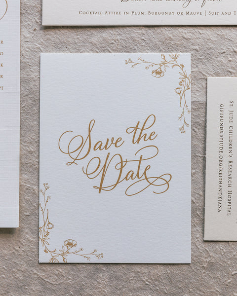 Foster Wedding Invitation - Deposit Listing