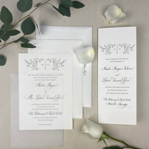 Natalie Sullivan Wedding Invitation - Deposit Listing