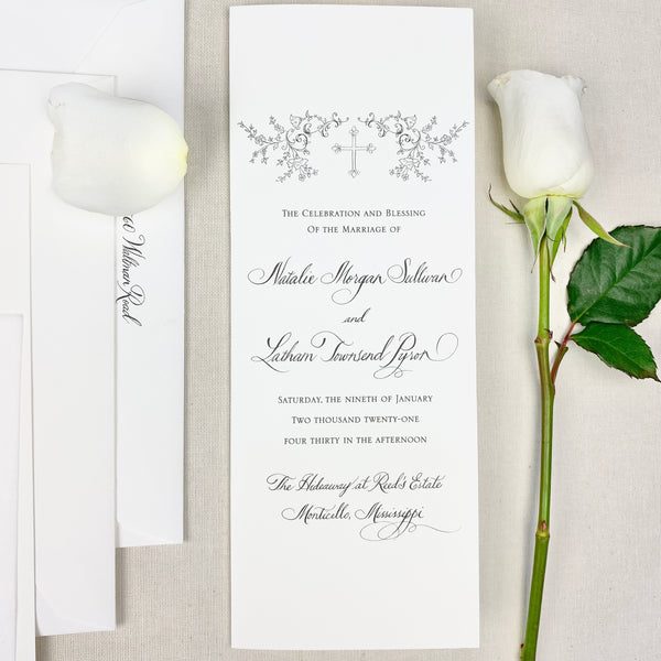 Natalie Sullivan Wedding Invitation - Deposit Listing