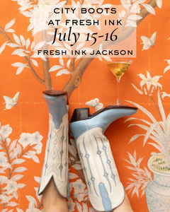 City Boots at Fresh Ink