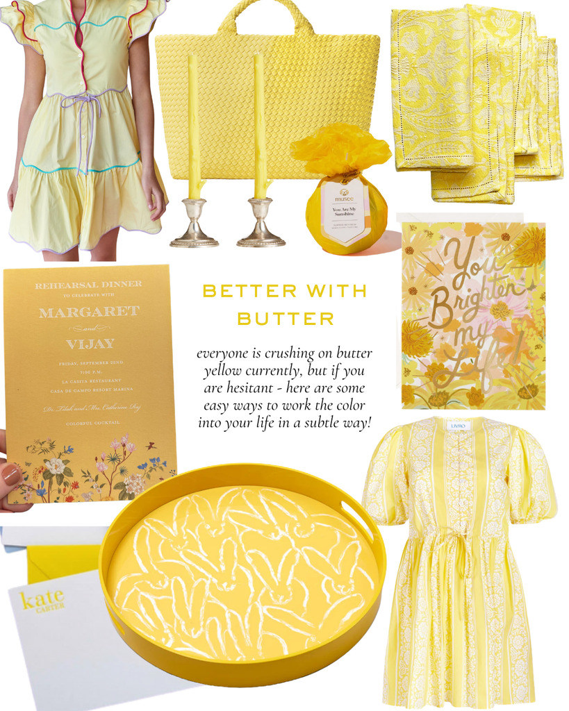 Spring's Better with Butter Yellow