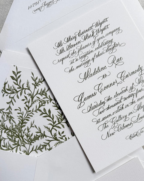 Madeline and Connor - Wedding Invitations
