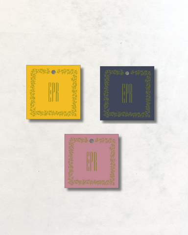 Engraved Gift Tags - EPR Greenery Design