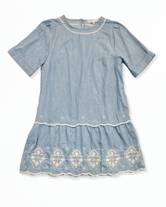 Mavie Dress - Light Blue  Fresh Ink
