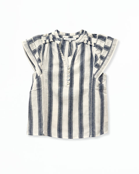 Annie - Denim Blue Stripe