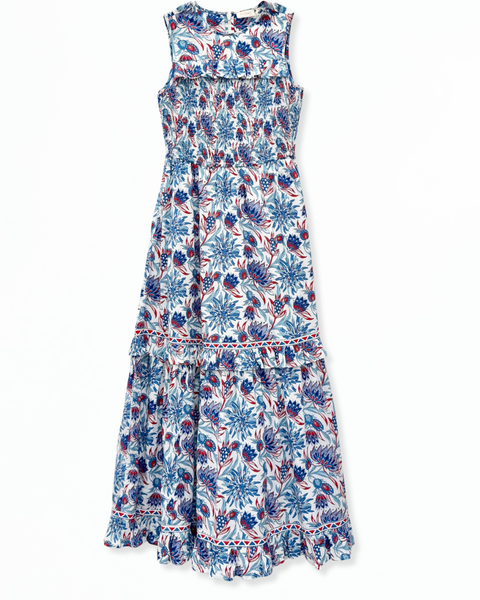 Iris Dress - Azure - 1