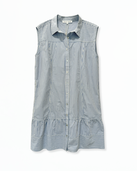 Laia - Blue Pin Stripe