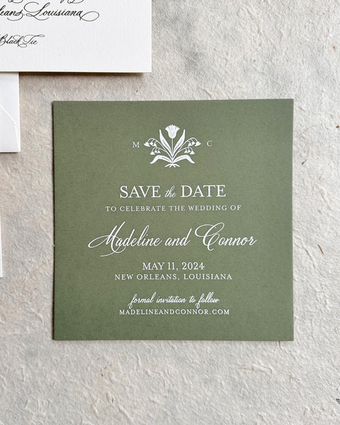 Madeline and Connor - Wedding Invitations