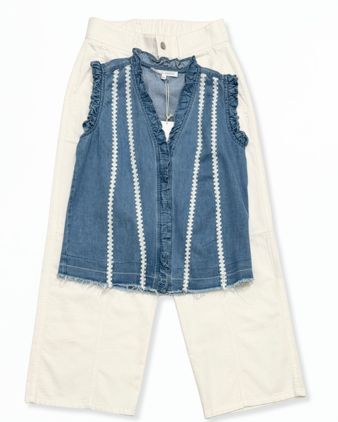 Zander Blouse / Medium Blue