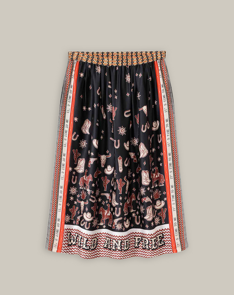 Vanessa Rodeo Midi Skirt