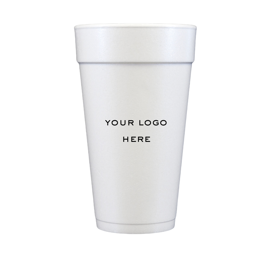 Your Logo Foam Cups