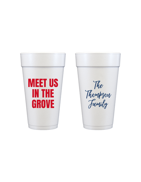 Custom Game Day Foam Cups