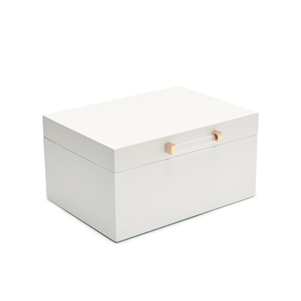 Kendall Small Jewelry Box White