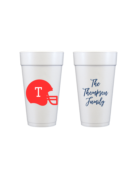 Custom Game Day Foam Cups