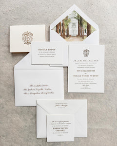 Ivy and Tolar - Wedding Invitations