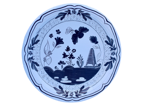 Sky & Navy Dinner Plates Beachside Pavilion