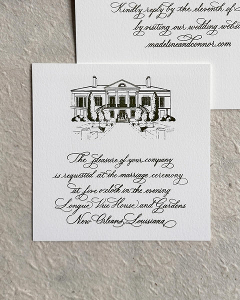 Madeline and Connor - Wedding Invitations
