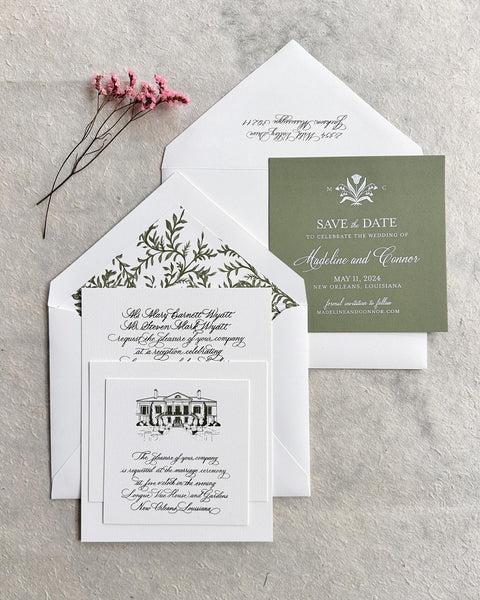 Madeline and Connor - Wedding Invitations