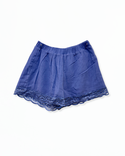Alysee Shorts Woven - Blue Lavender