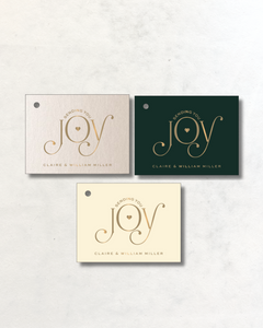 Engraved Gift Tags - Joy Miller Design