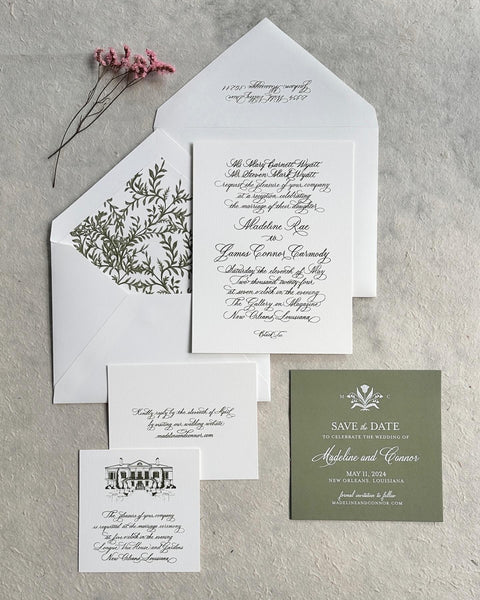 Madeline and Connor - Wedding Invitations
