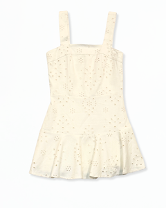 Emily Dress - Ivory Eyelet  Fresh Ink