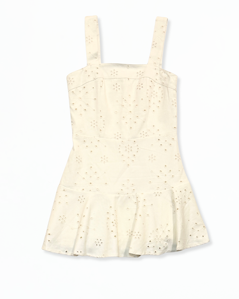 Emily Dress - Ivory Eyelet