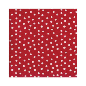 Small Dots Red Paper Tableware