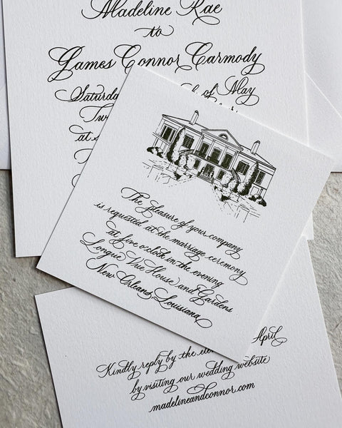 Madeline and Connor - Wedding Invitations