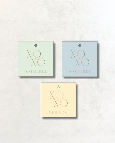 Engraved Gift Tags - XOXO Sophie Design