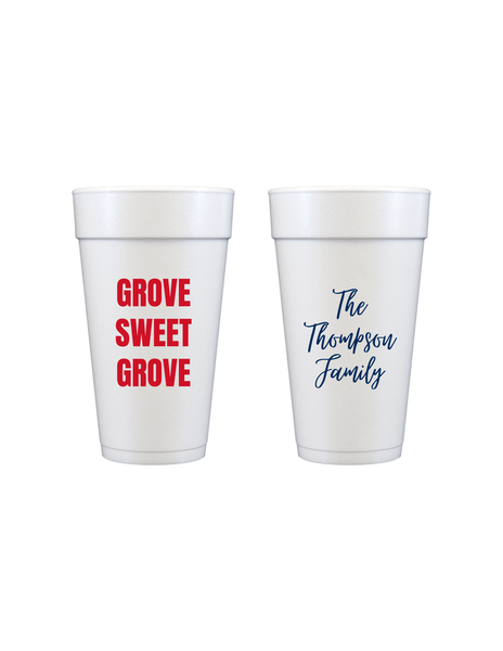 Custom Game Day Foam Cups
