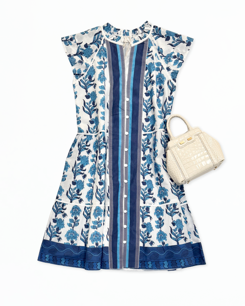 Stella Dress - Allure Blue