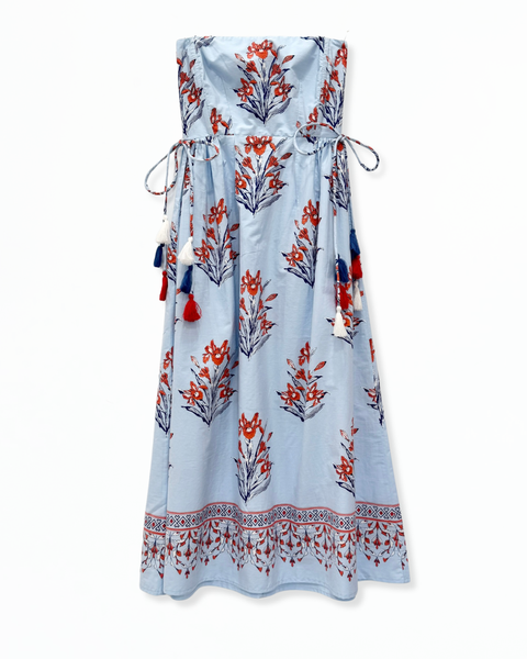 Simona Dress - Sky - 1