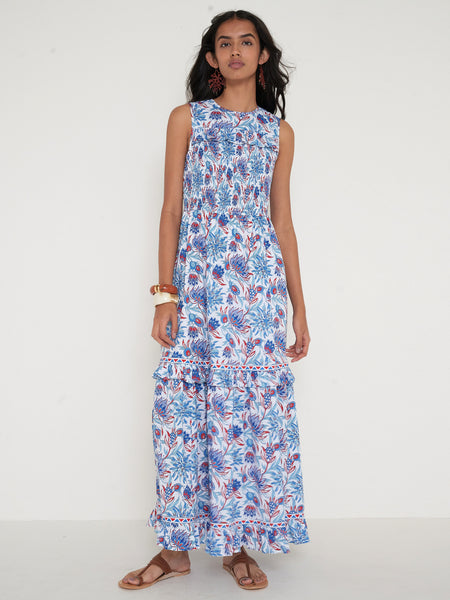 Iris Dress - Azure - 1